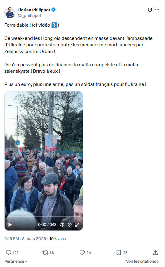 Florian Philippot: Formidable...