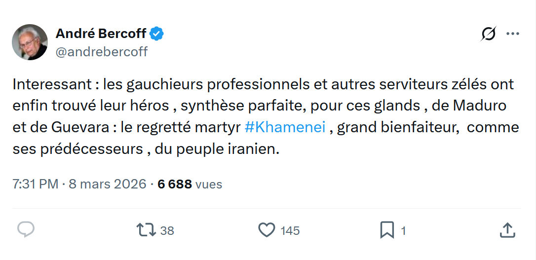 André Bercoff: Interessant...