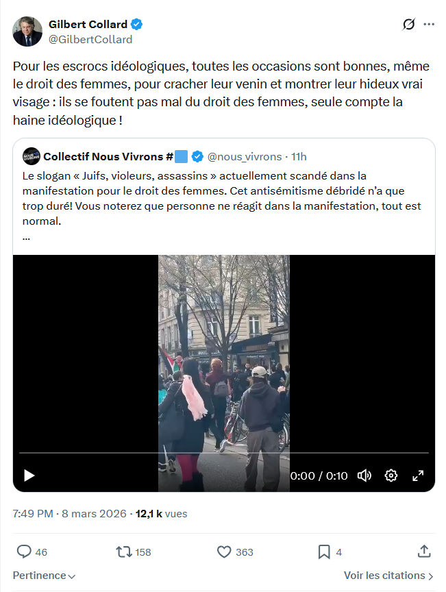 Gilbert Collard: Pour les escrocs idéologiques...