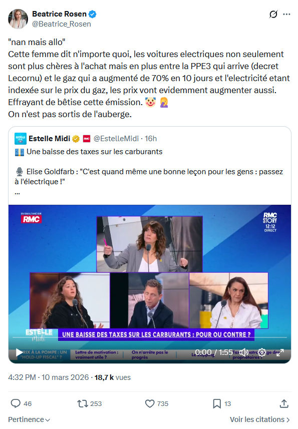 Béatrice Rosen: "nan mais allo"...