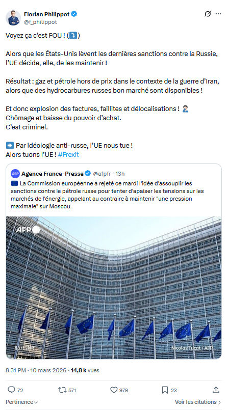 Florian Philippot: Voyez ça c’est FOU...