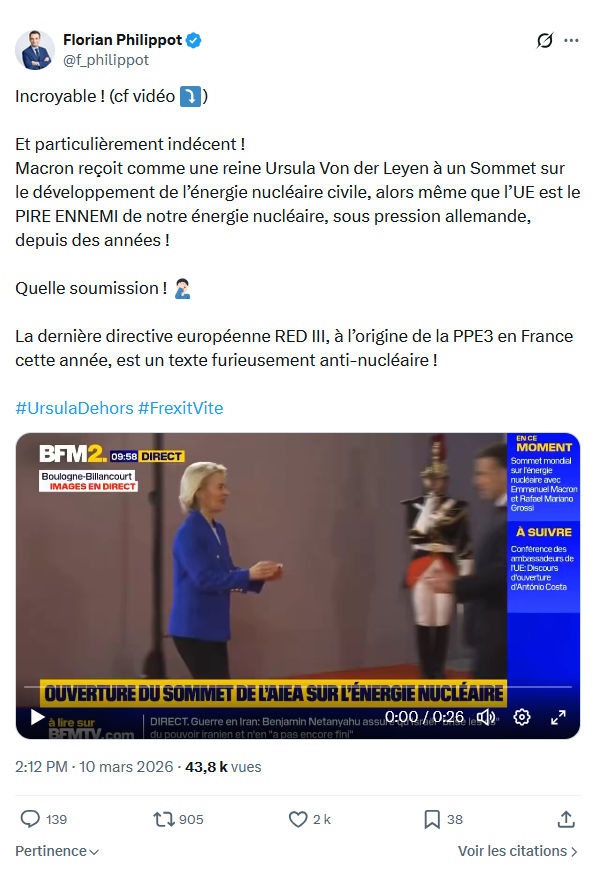 Florian Philippot: Incroyable...