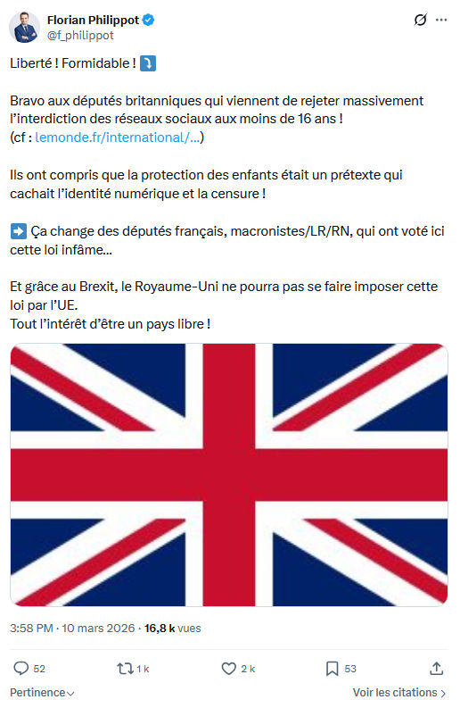 Florian Philippot: Liberté ! Formidable !...