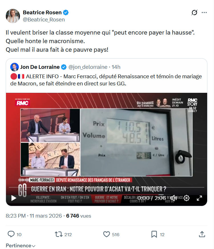 Béatrice Rosen: Il veulent briser la classe moyenne...