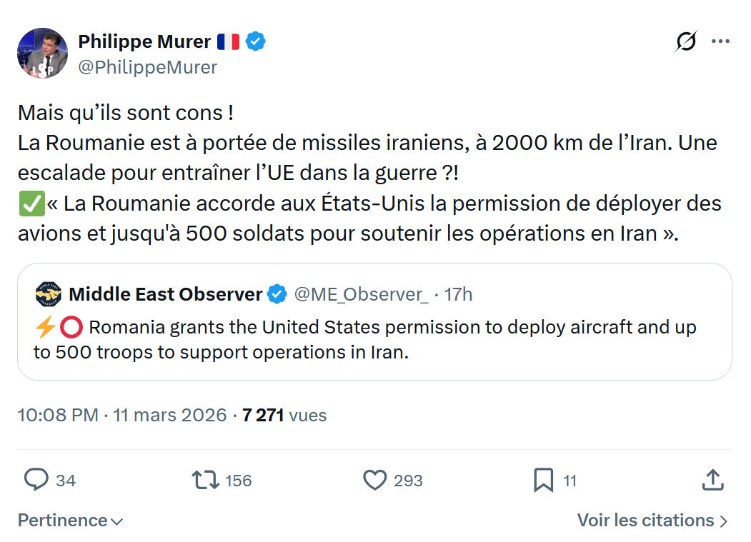 Philippe Murer: Mais qu’ils sont cons...