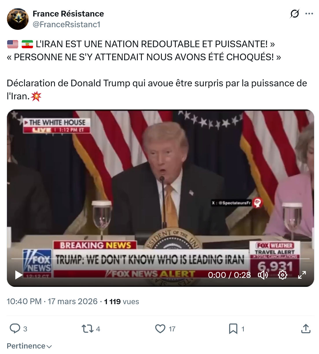 France Résistance: L'IRAN EST UNE NATION REDOUTABLE ET PUISSANTE!…