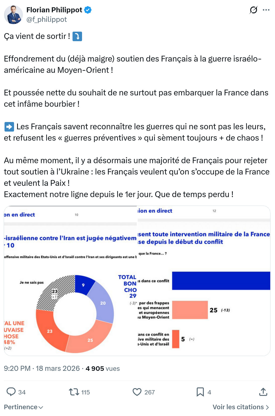 Florian Philippot: Ça vient de sortir…