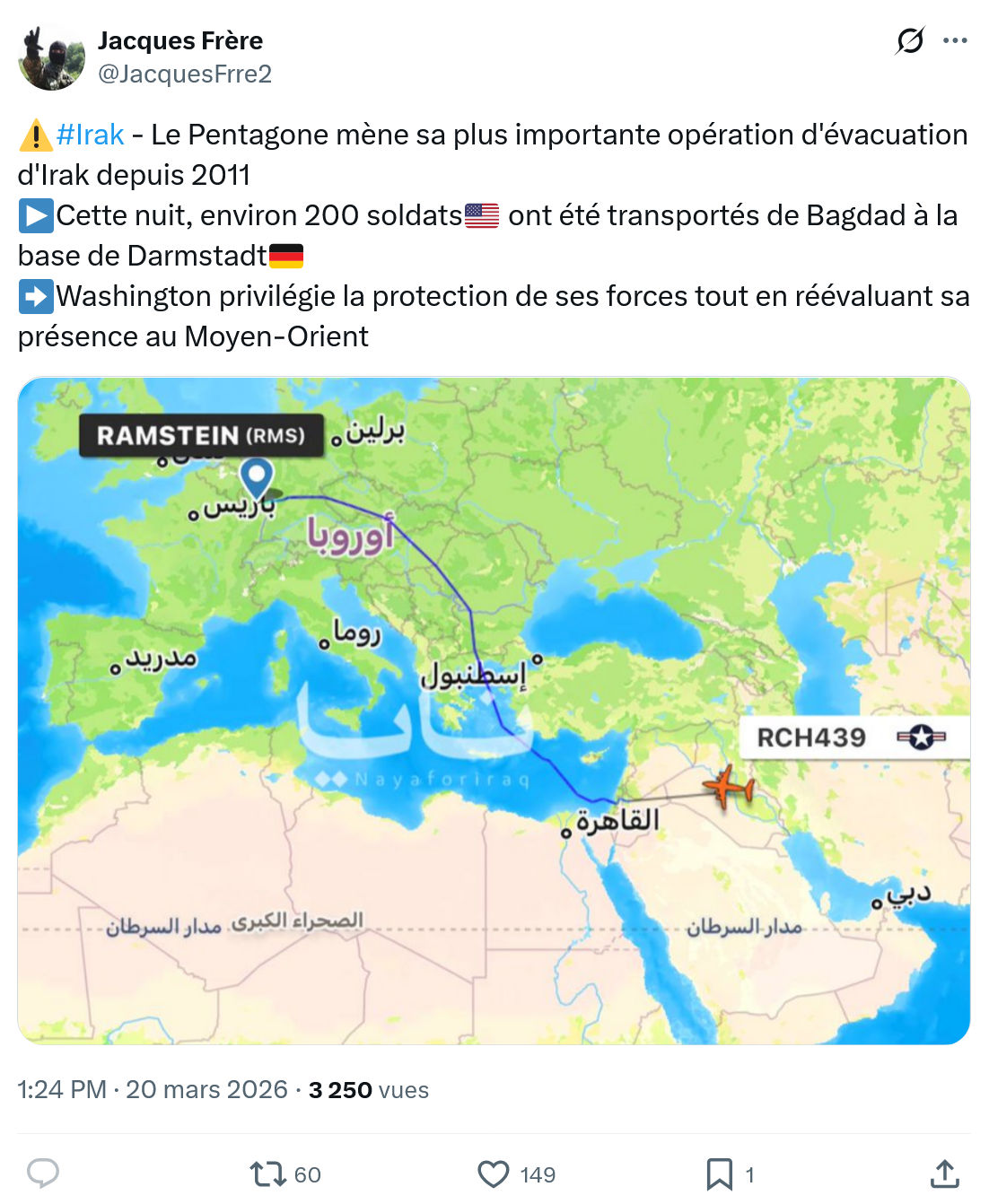 Jacques Frère: #Irak - Le Pentagone mène sa plus importante…