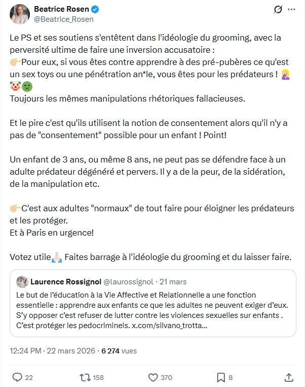 Béatrice Rosen: Le PS et ses soutiens s'entêtent dans l'idéologie…
