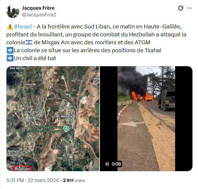 Jacques Frère: #Israel - A la frontière avec Sud Liban…