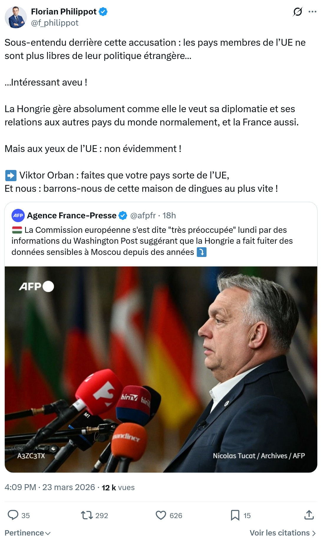 Florian Philippot: Sous-entendu derrière cette accusation…