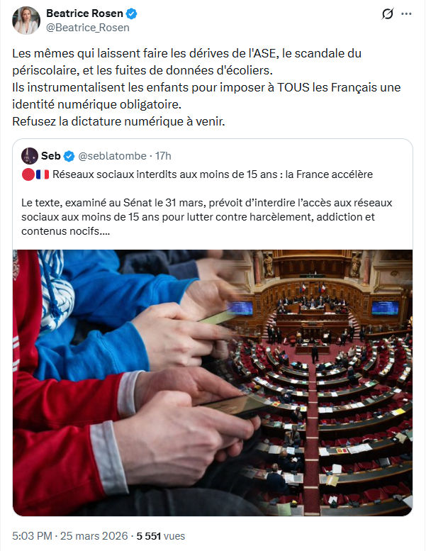 Béatrice Rosen: Les mêmes qui laissent faire…