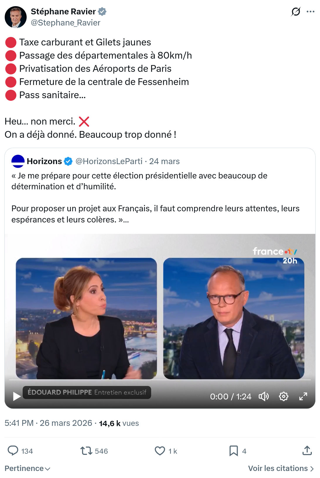 Stéphane Ravier: Taxe carburant et Gilets jaunes…