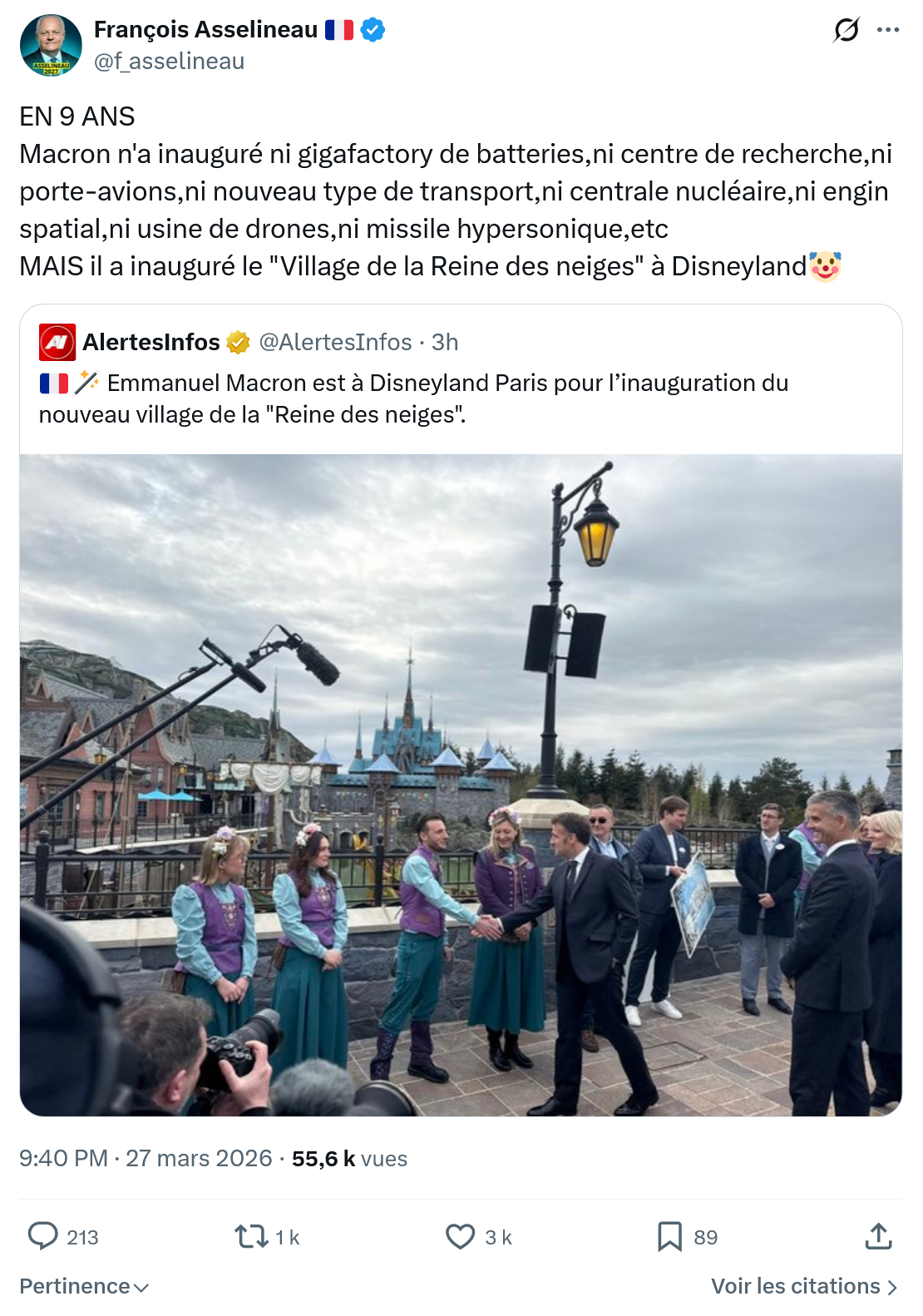 Francois Asselineau: EN 9 ANS…