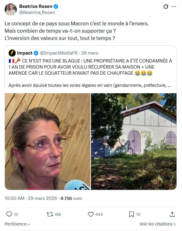 Béatrice Rosen: Le concept de ce pays sous Macron…