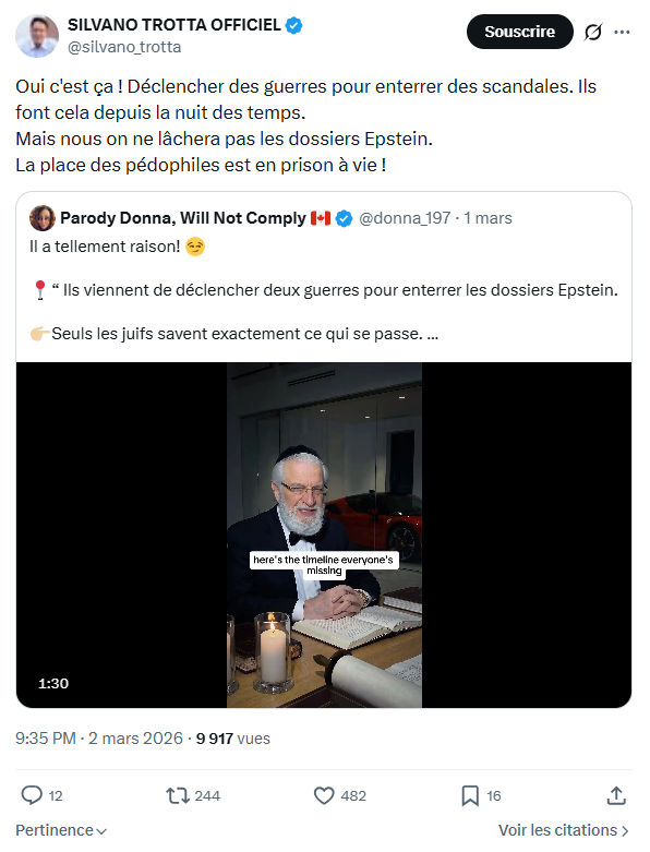 Silvano Trotta: Oui c'est ça...