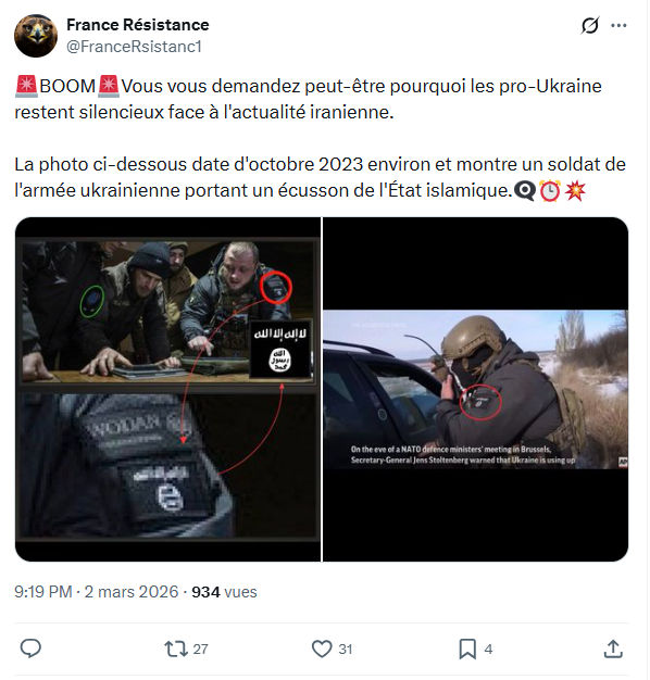 France Résistance: Vous vous demandez peut-être pourquoi les pro-Ukraine...