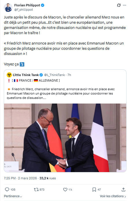 Florian Philippot: Juste après le discours de Macron...