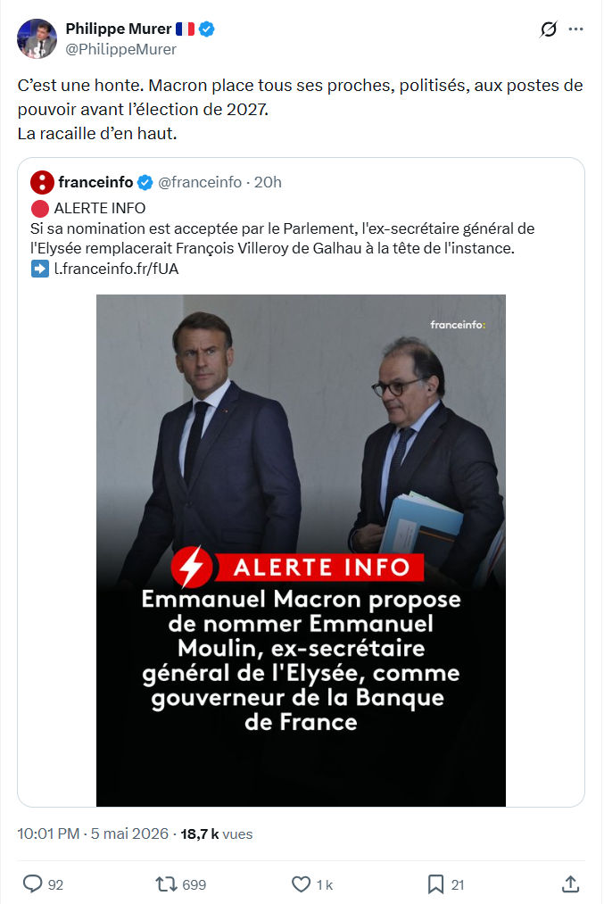 Philippe Murer: C’est une honte…