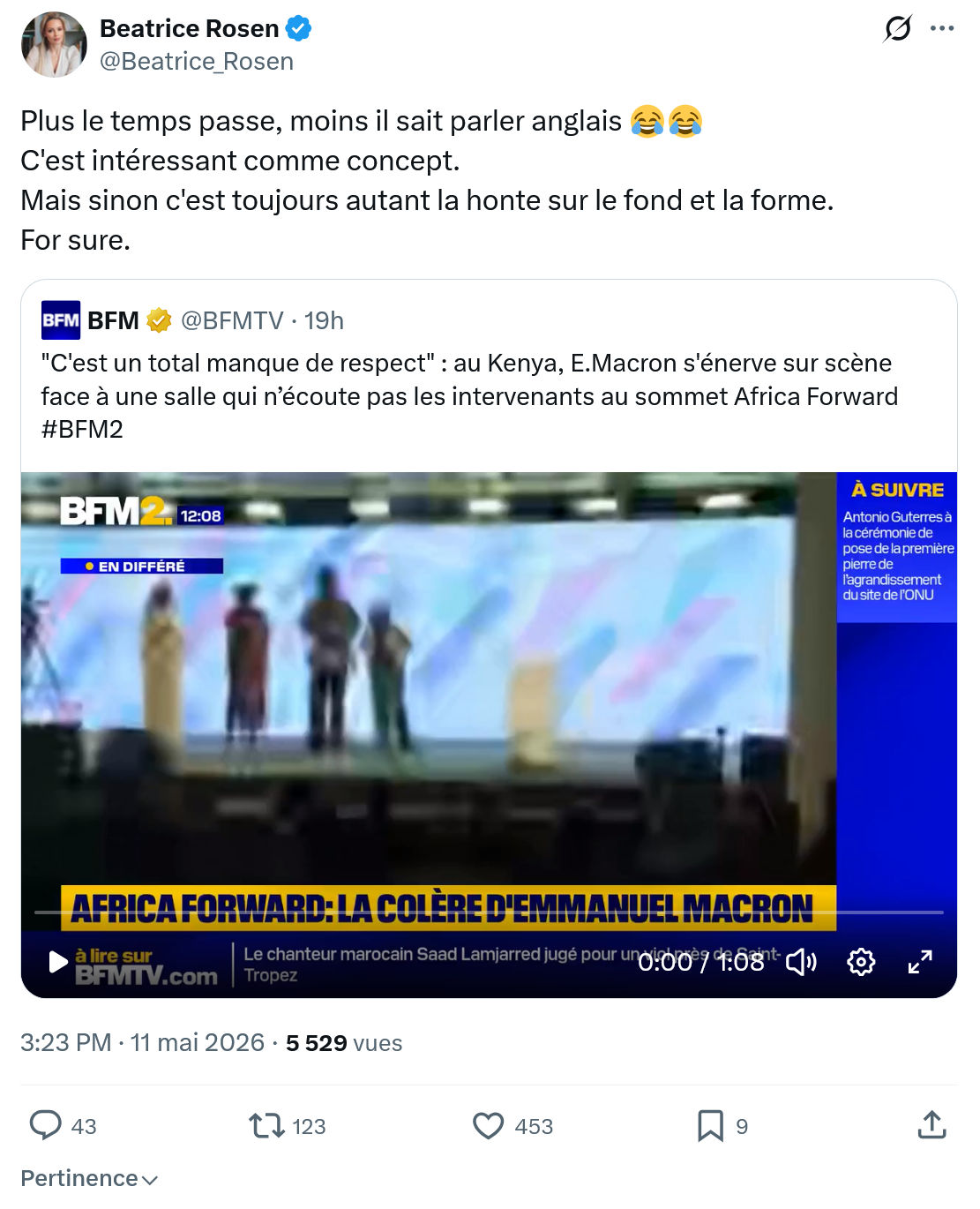 Béatrice Rosen: Plus le temps passe…