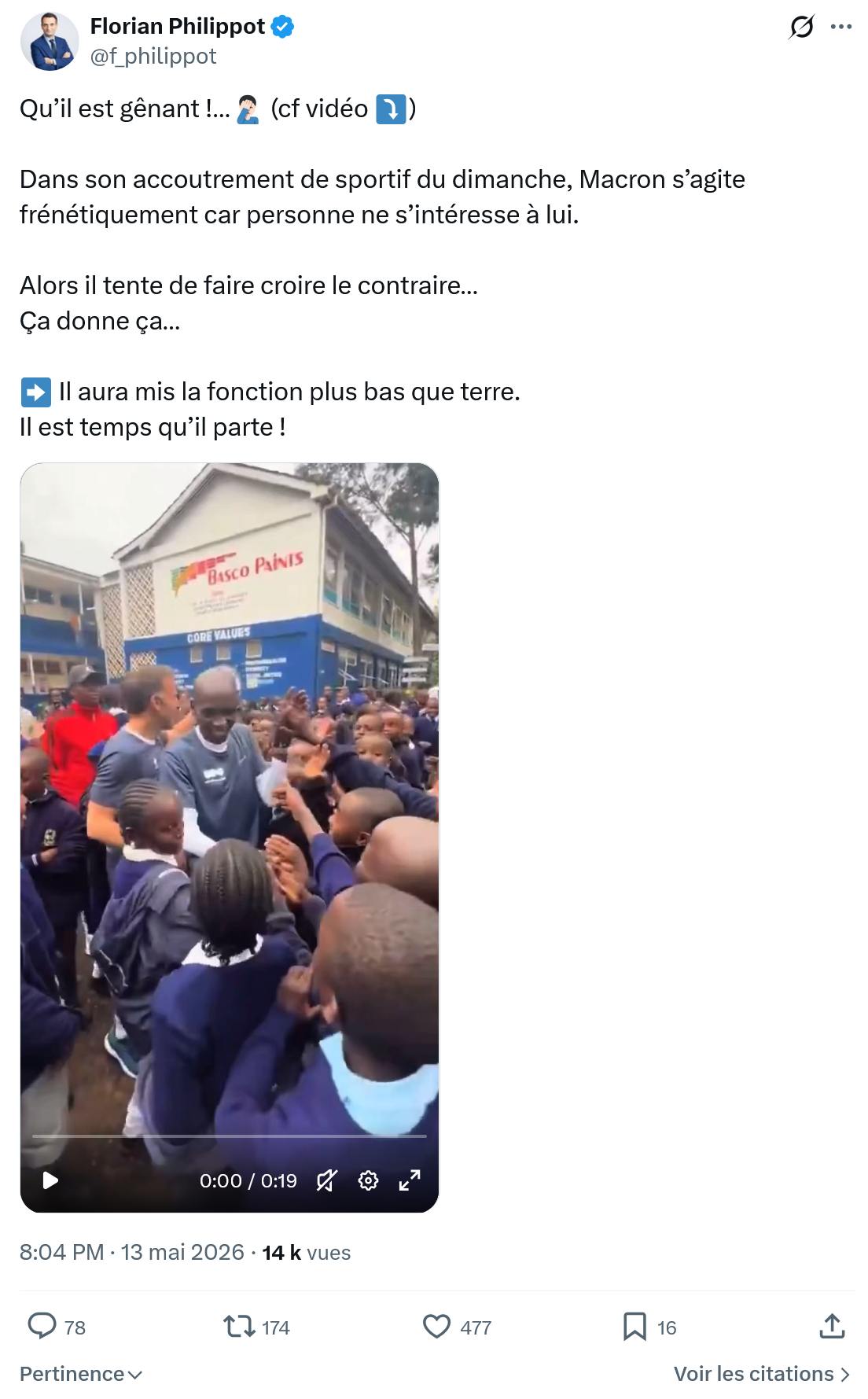 Florian Philippot: Qu’il est gênant !…
