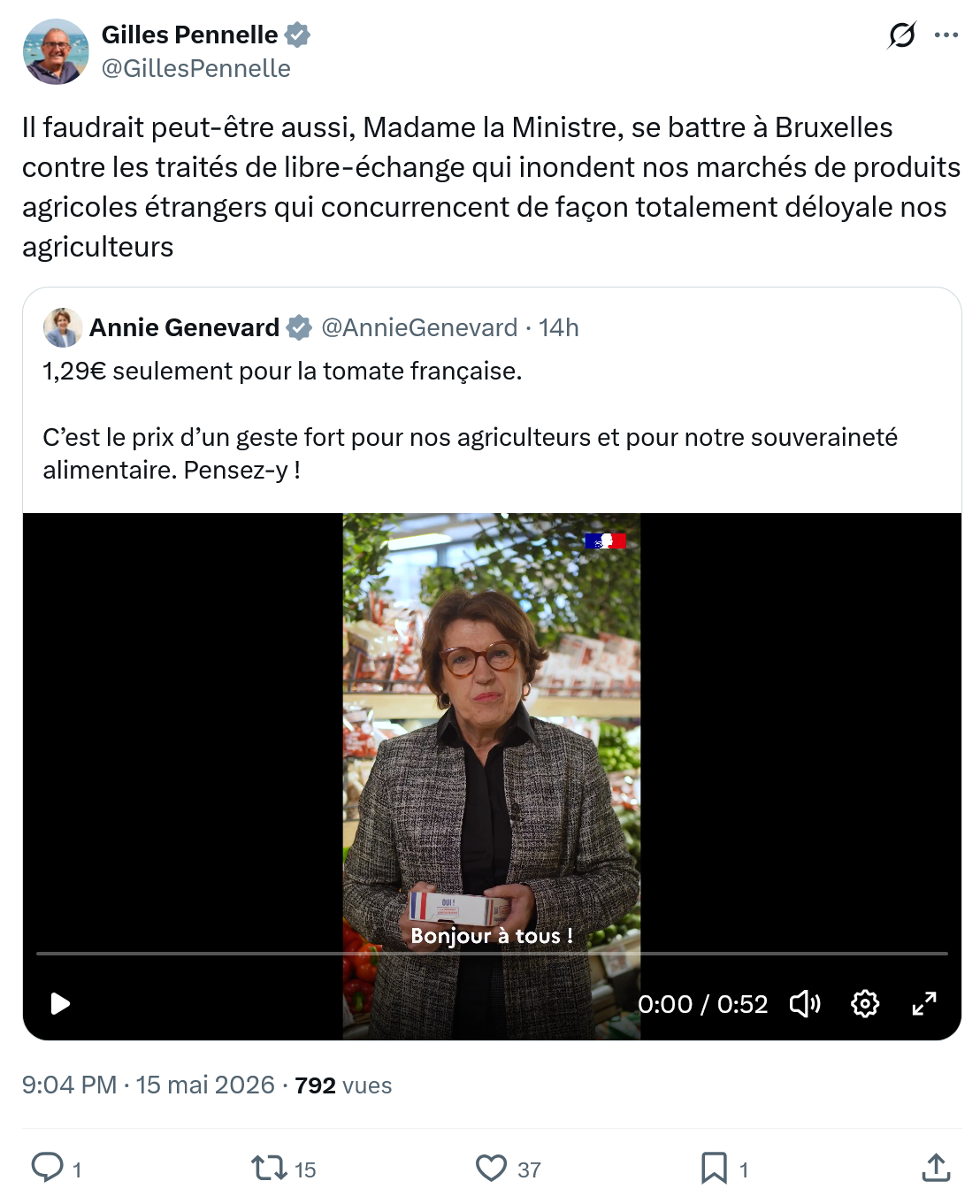 Gilles Pennelle: Il faudrait peut-être aussi…