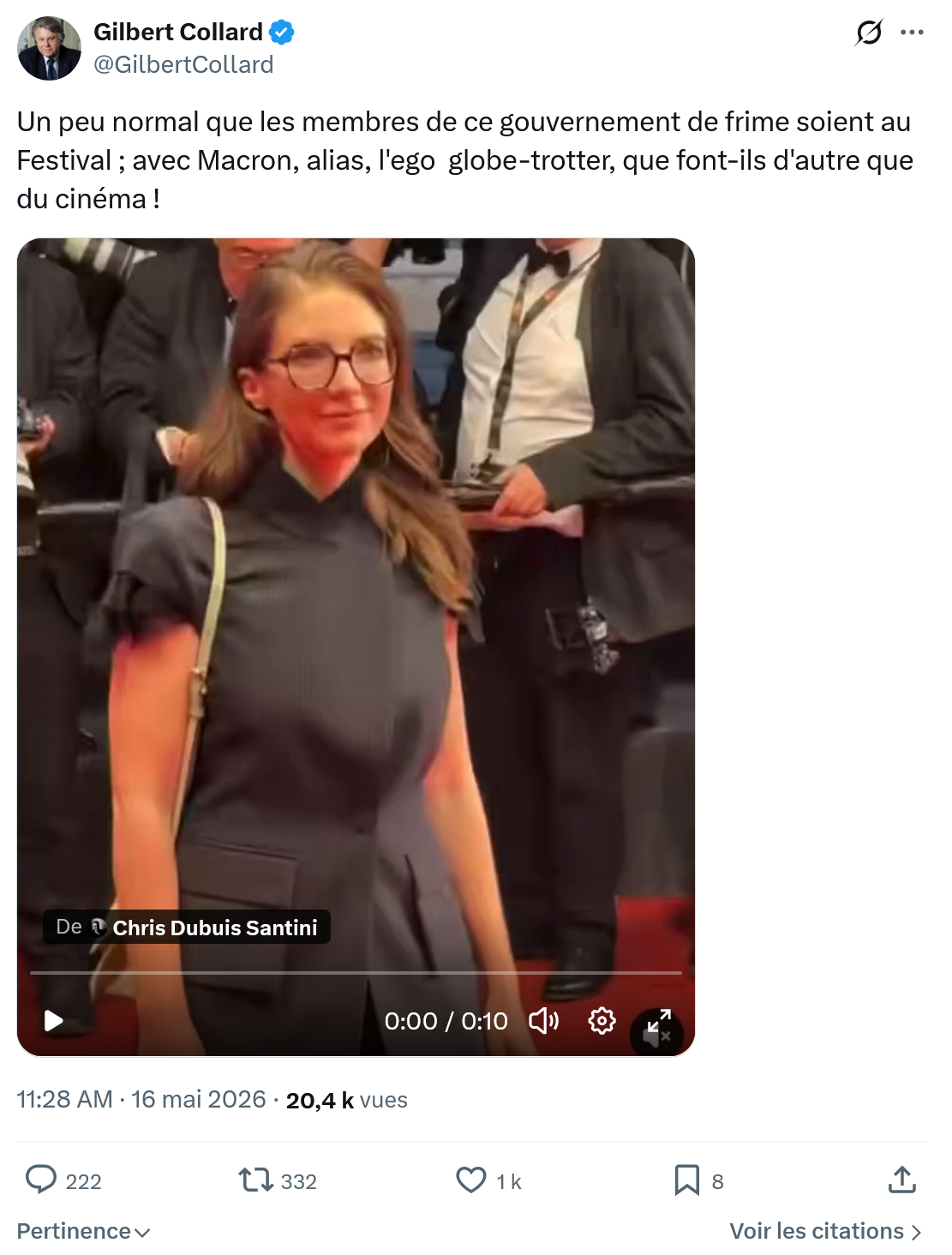 Gilbert Collard: Un peu normal que les membres…