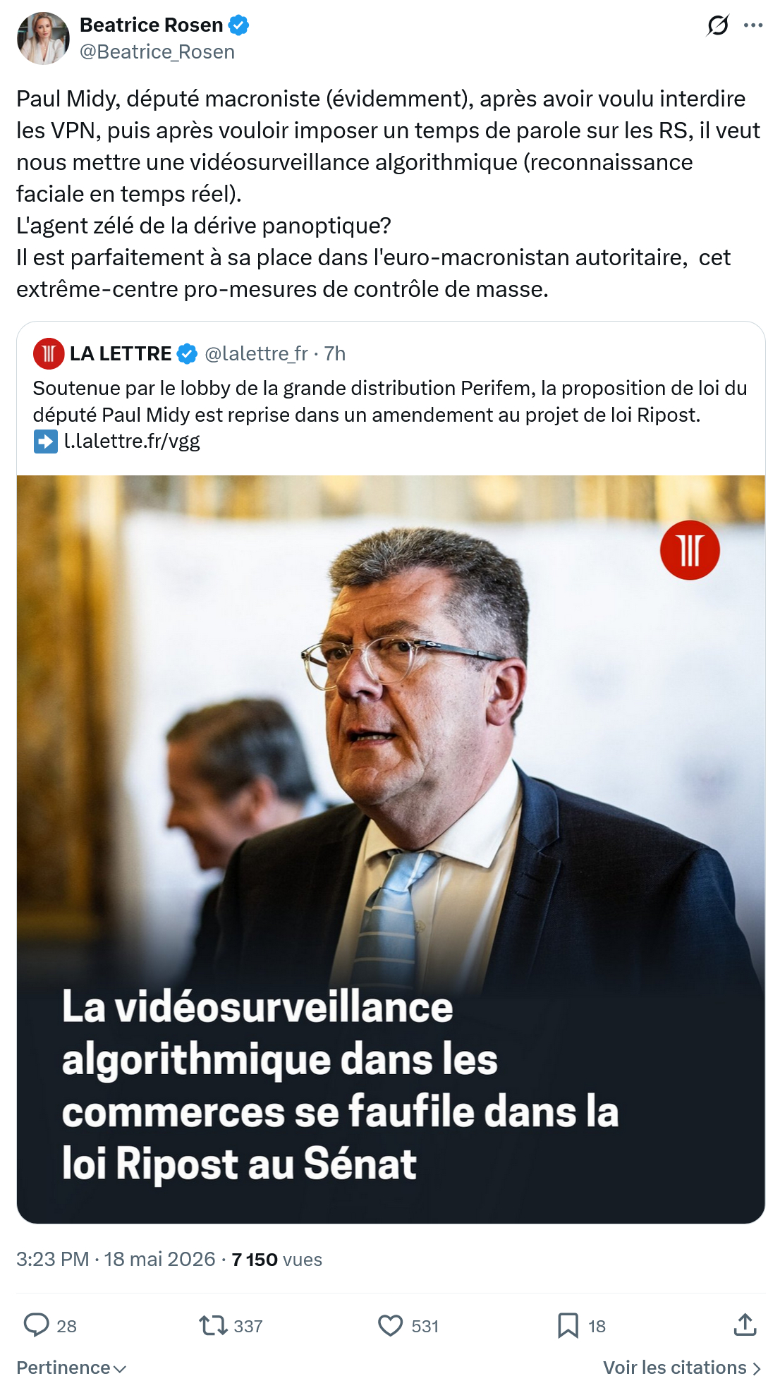 Béatrice Rosen: Paul Midy, député macroniste…