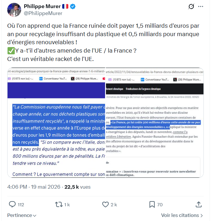 Philippe Murer: Où l'on apprend que la France…