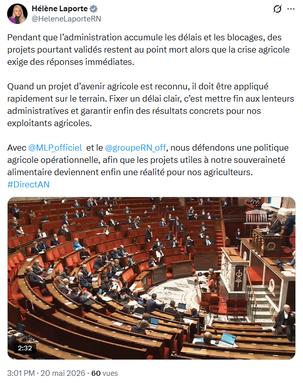 Hélène Laporte: Pendant que l’administration accumule les délais…