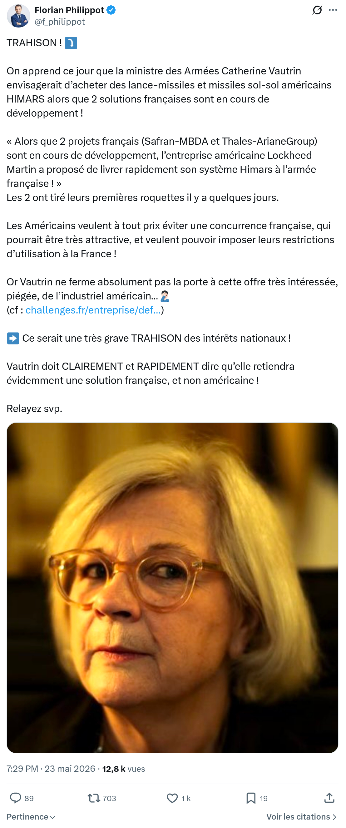 Florian Philippot: TRAHISON !…