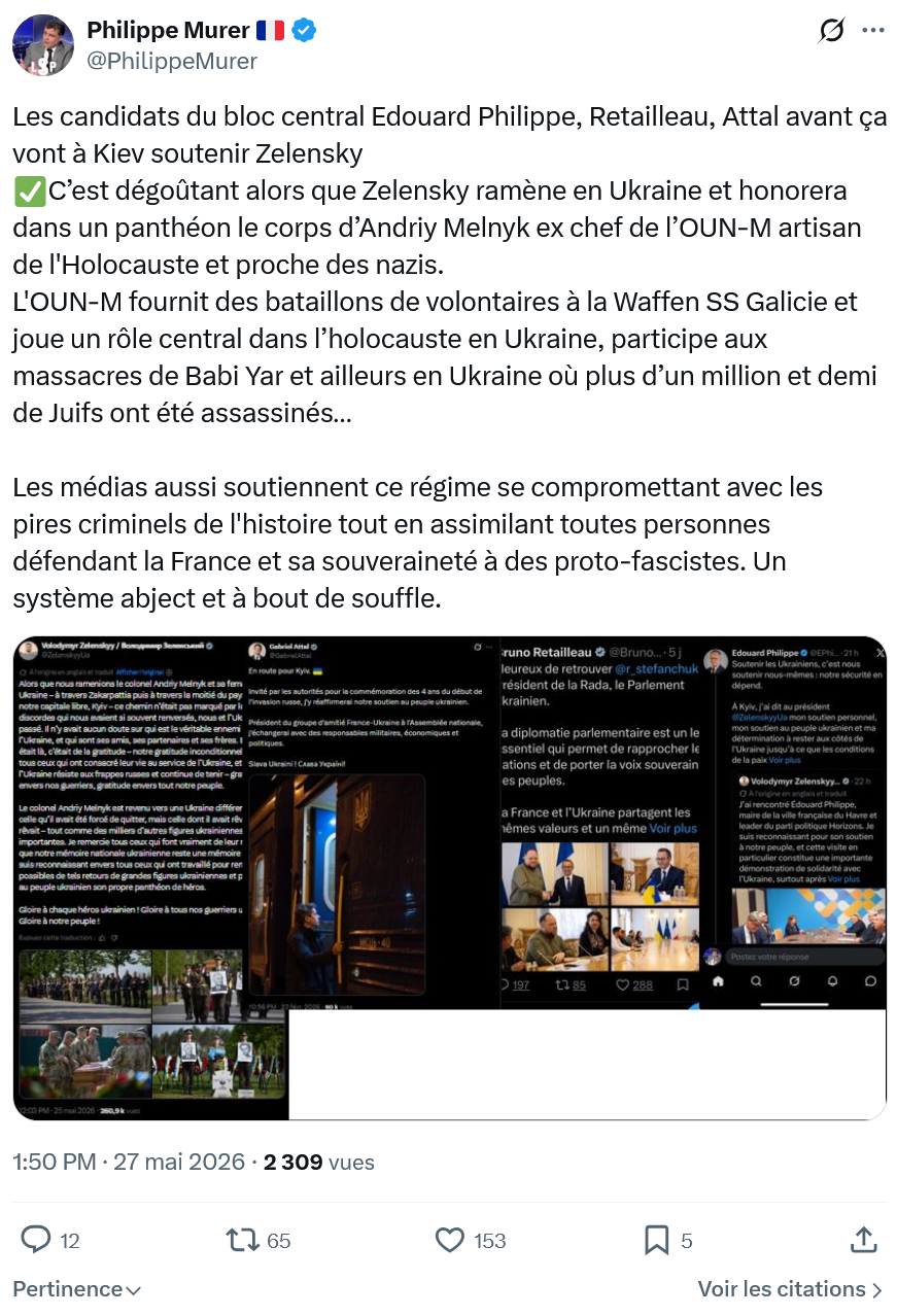 Philippe Murer: Les candidats du bloc central Edouard Philippe…