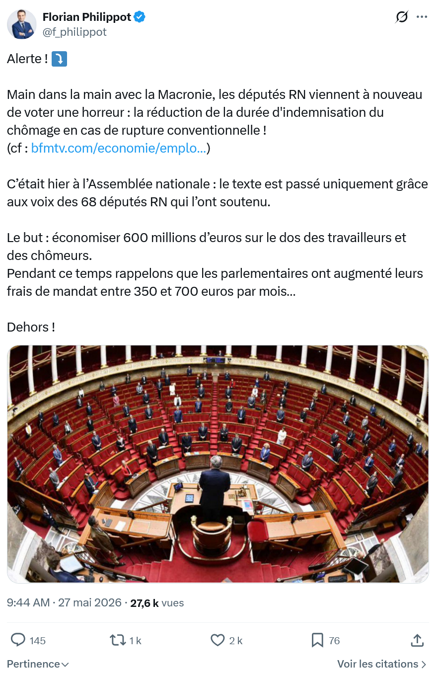 Florian Philippot: Alerte !…