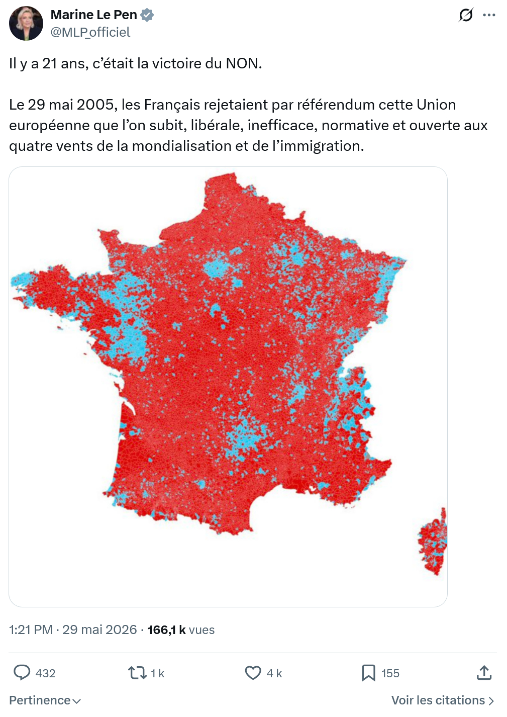 Marine Le Pen: Il y a 21 ans…