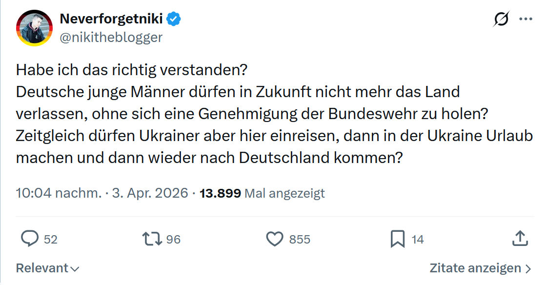 Neverforgetniki: Habe ich das richtig verstanden…