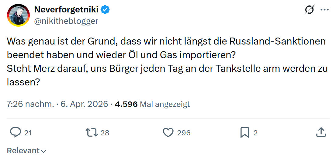 Neverforgetniki: Was genau ist der Grund…