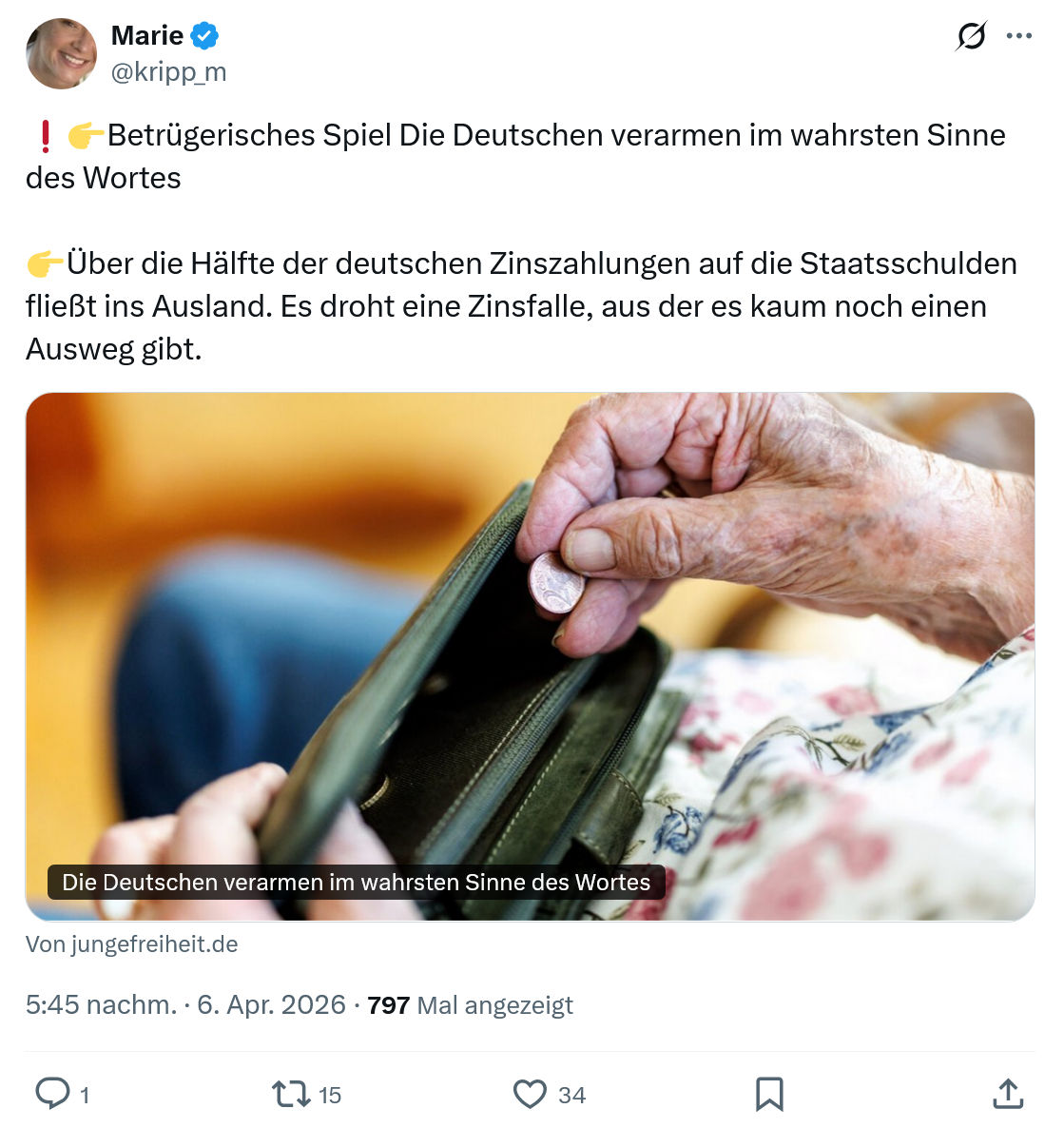 Marie kripp: Betrügerisches Spiel Die Deutschen…