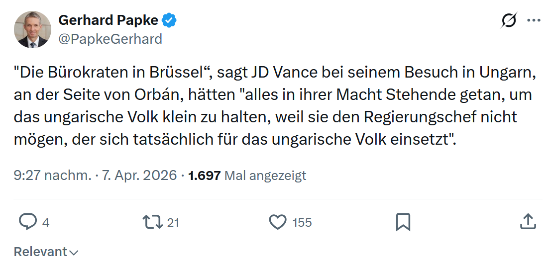 Gerhard Papke: "Die Bürokraten in Brüssel“…