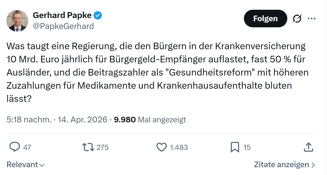 Gerhard Papke: Was taugt eine Regierung…