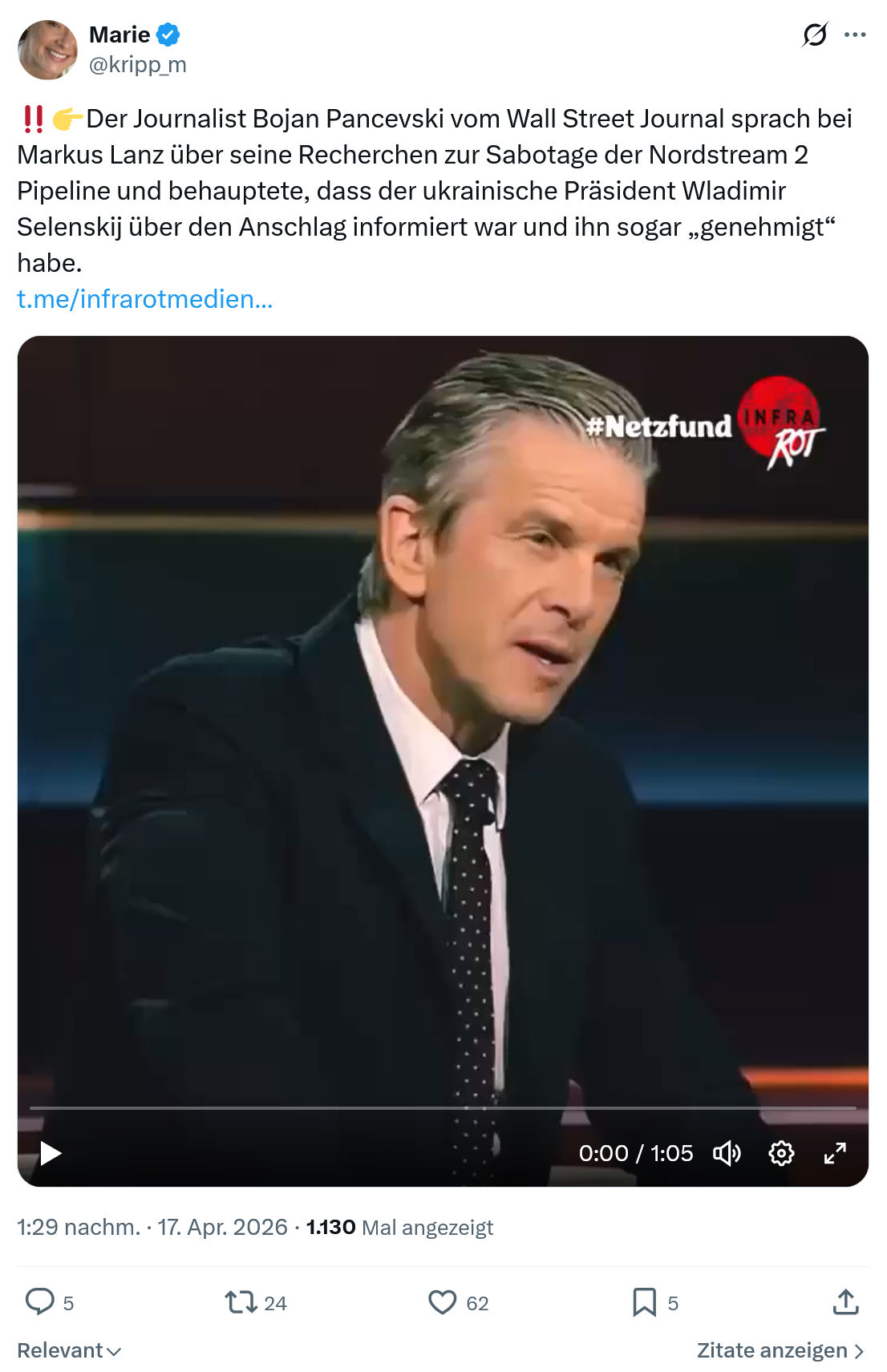 Marie kripp: Der Journalist Bojan Pancevski vom...