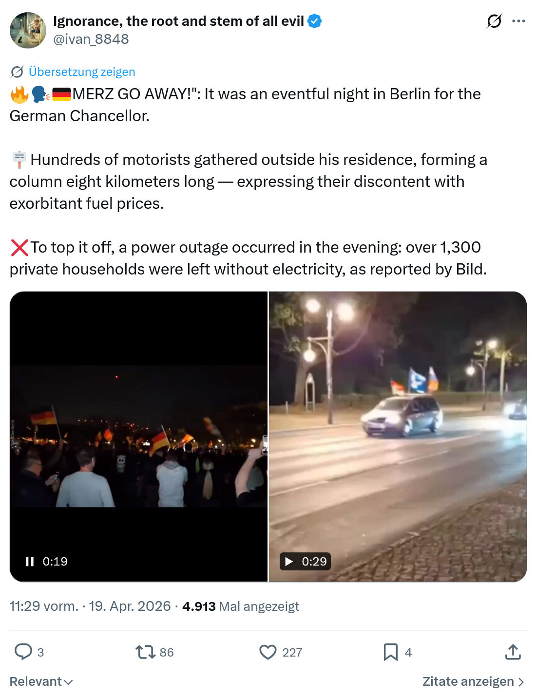 ivan Ignorance: MERZ GO AWAY!…