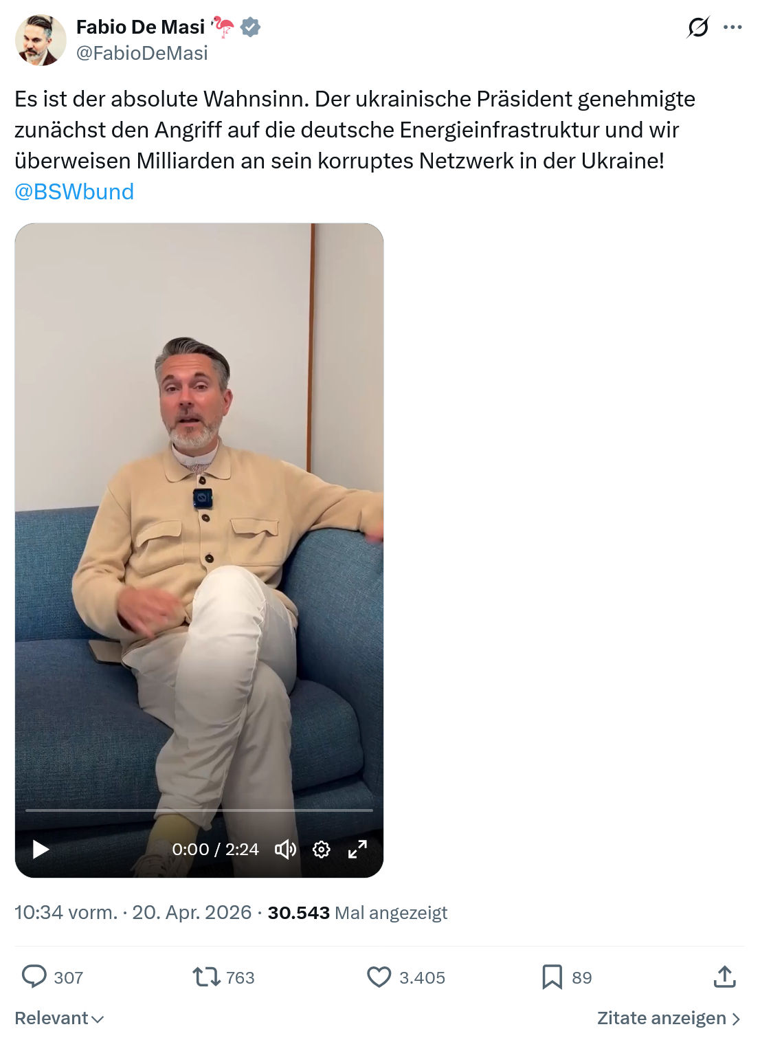 Fabio De Masi: Es ist der absolute Wahnsinn…