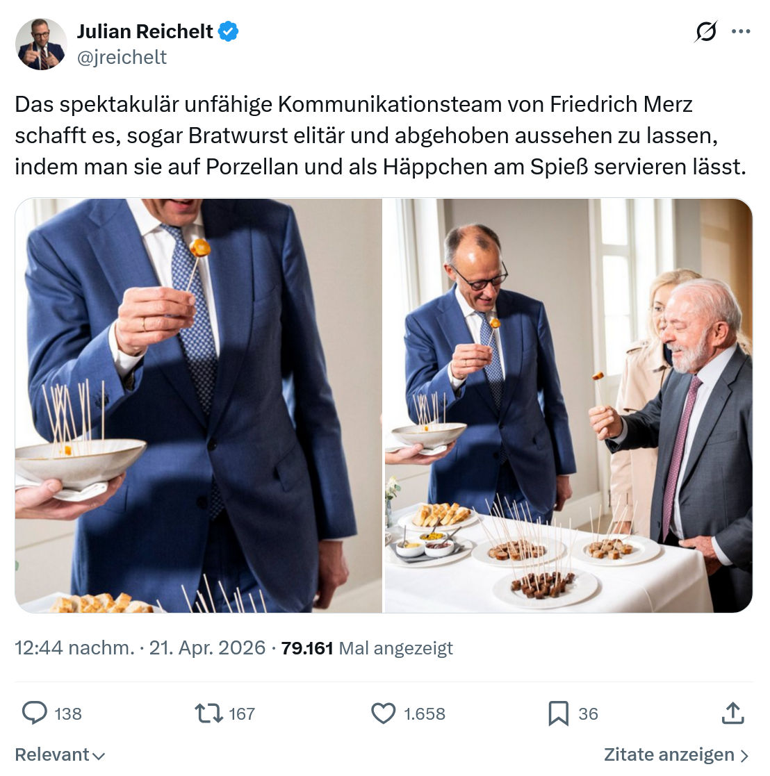 Julian Reichelt: Das spektakulär unfähige Kommunikationsteam…
