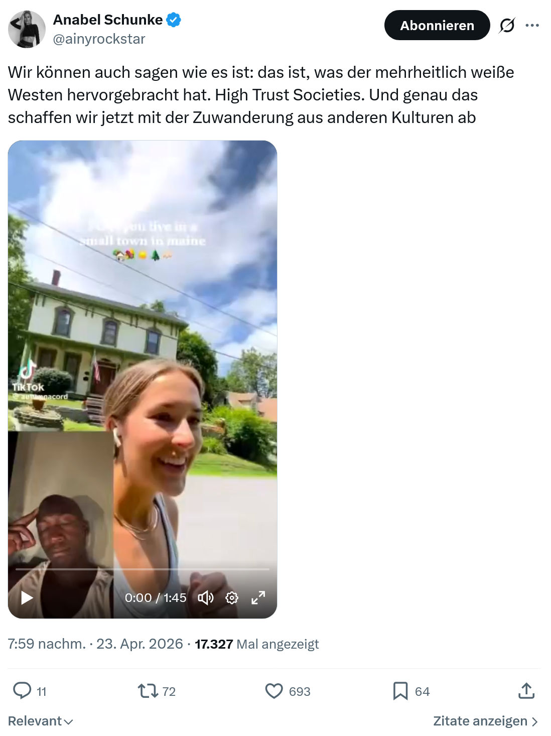 Anabel Schunke: Wir können auch sagen wie...