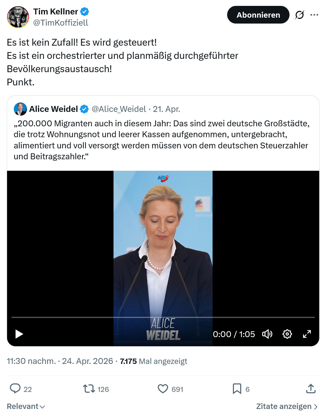 Tim Kellner: Es ist kein Zufall!…