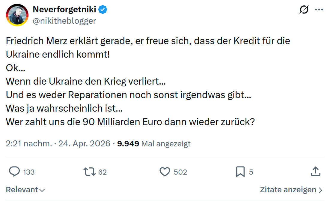 Neverforgetniki: Friedrich Merz erklärt gerade…