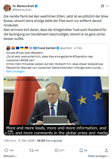 Markus Krall: Die nackte Panik bei den westlichen Eliten...