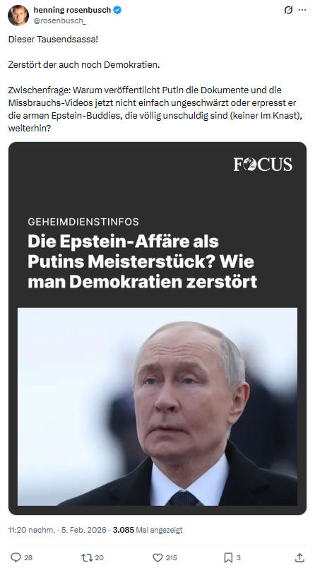 henning rosenbusch: Dieser Tausendsassa...