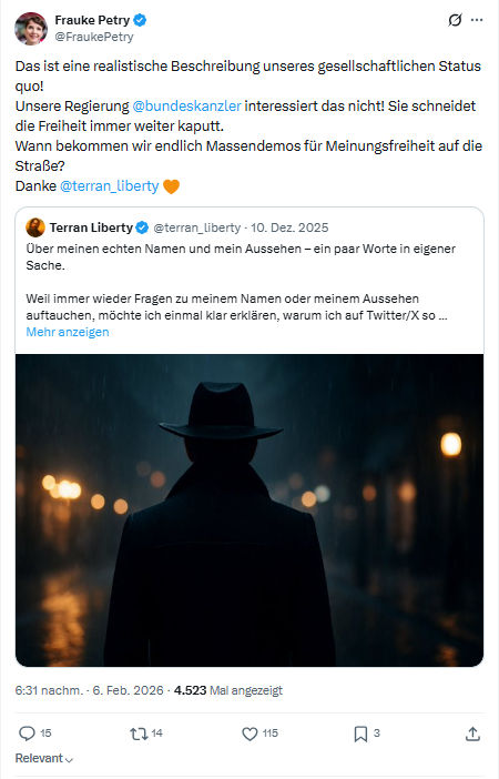 Frauke Petry: Das ist eine realistische Beschreibung...