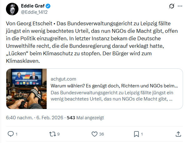 Eddie Graf: Von Georg Etscheit • Das Bundesverwaltungsgericht...